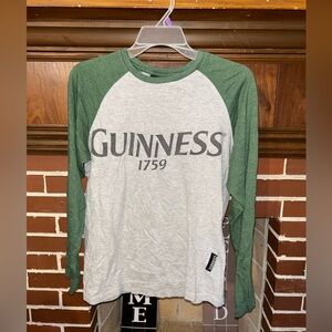 Guinness Green and Gray women’s Shirt
